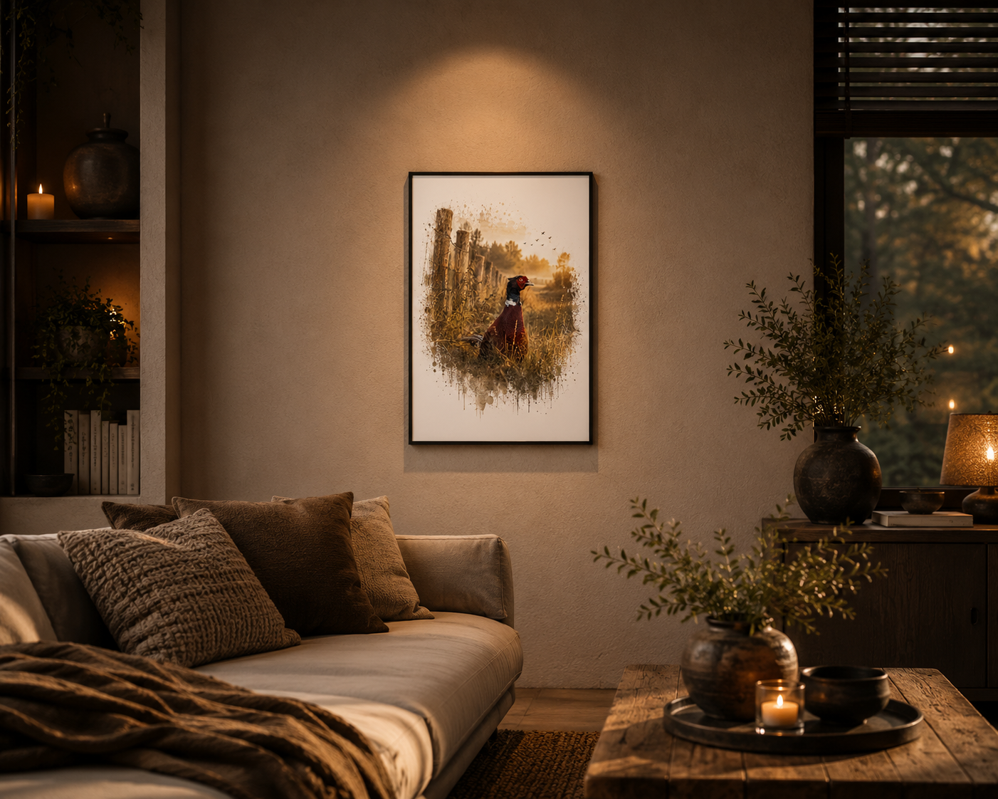 Premium Print Design | Pheasant