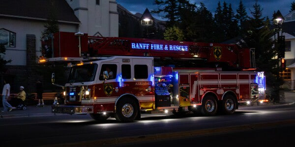 Premium Acrylglas Print – Banff Fire & Rescue