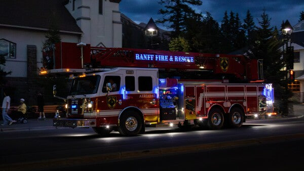 Premium Acrylglas Print – Banff Fire & Rescue